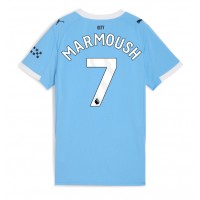 Manchester City Omar Marmoush #7 Domáci Ženy futbalový dres 2025-26 Krátky Rukáv